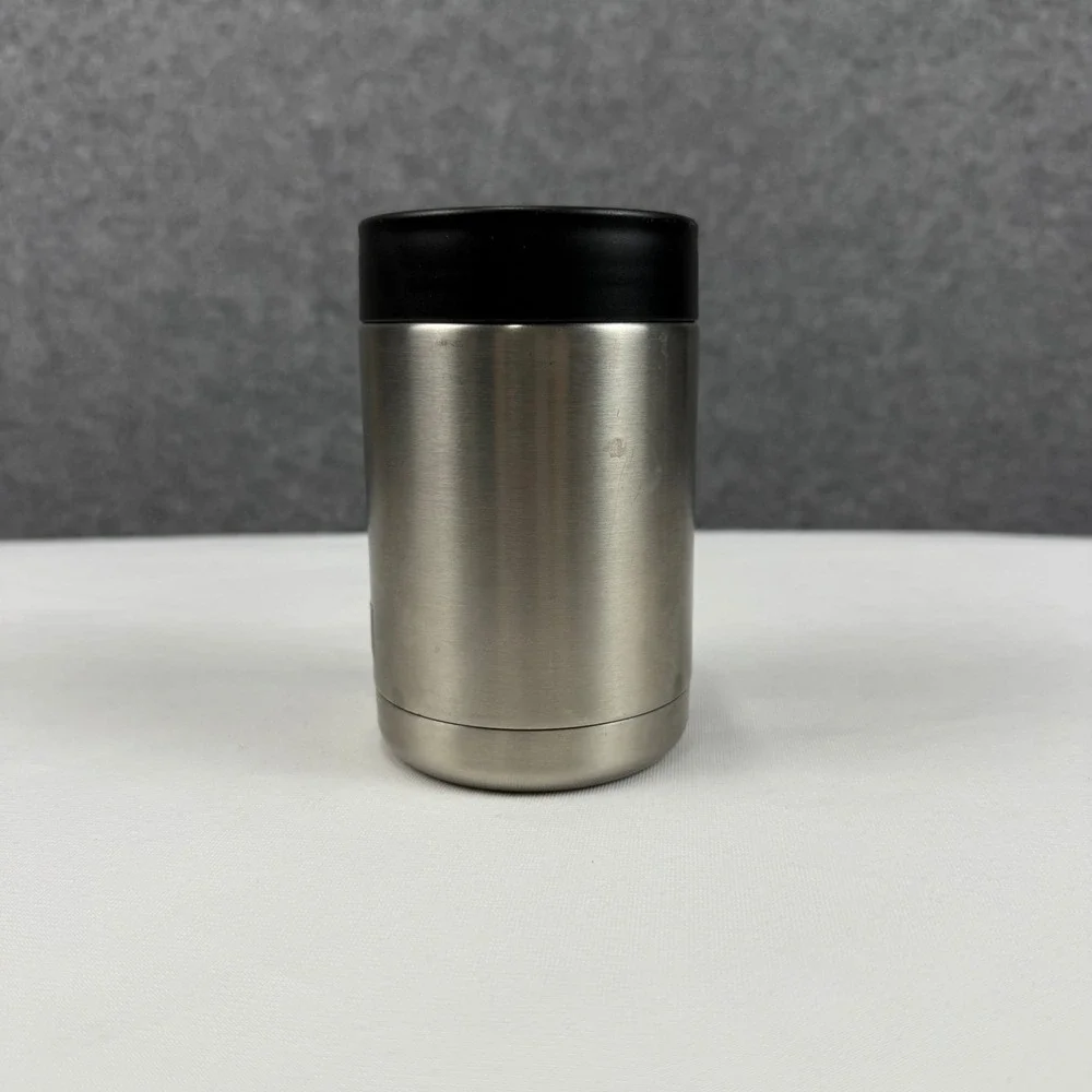 YETI Rambler Colster 12 oz Can Insulator‎ Stainless Steel Silver Vacuum Sealed